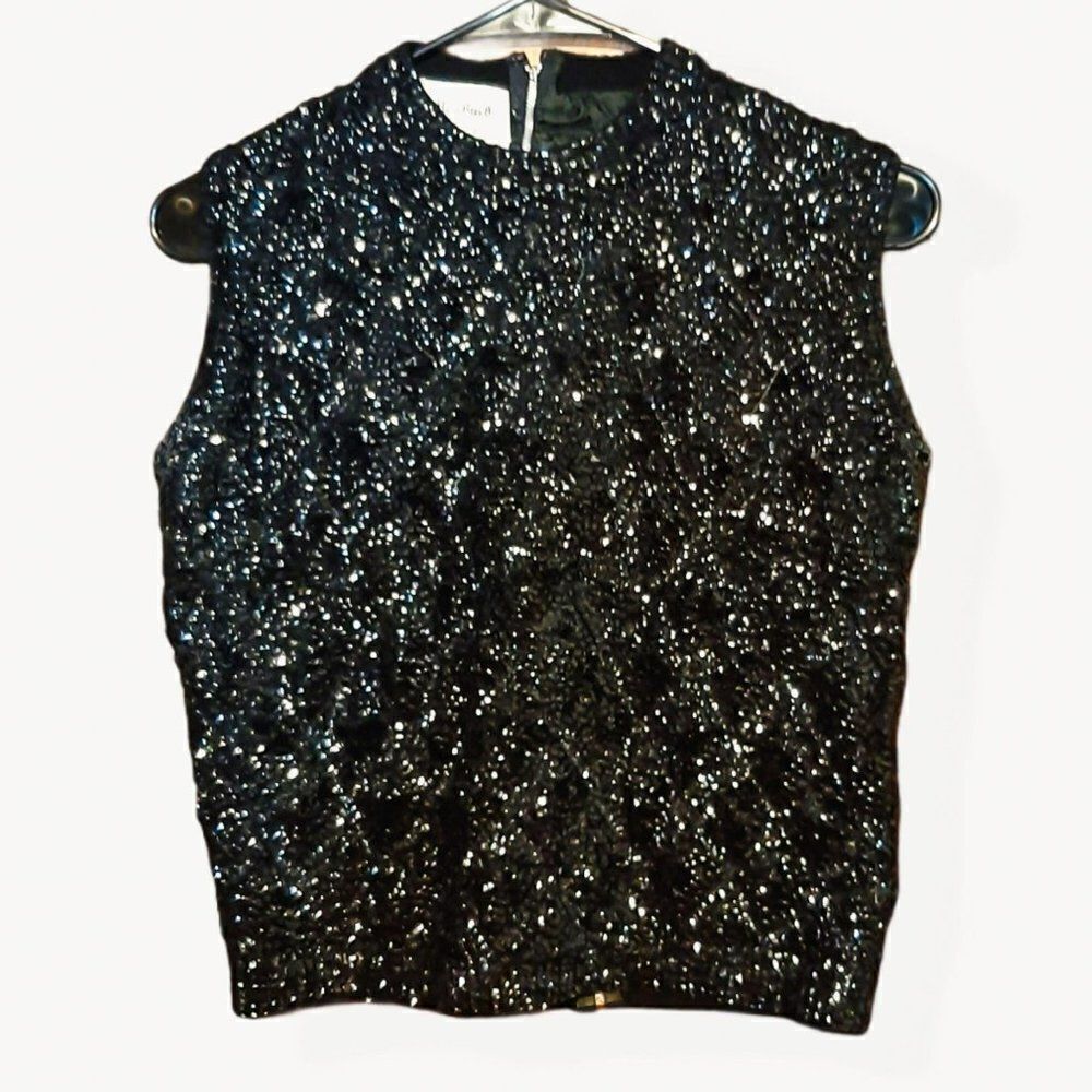 Vintage 1950s Halle Bros Company Lamb's Wool Top sz 34